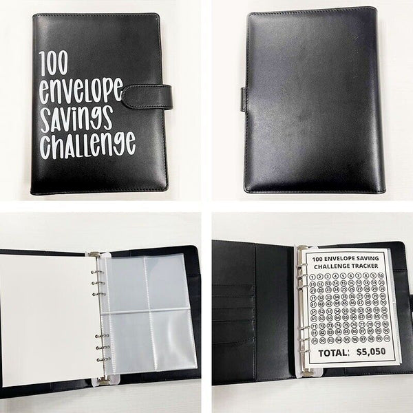 100 Days Envelope Challenge Box Set Savings Challenges Budget Box Cash Envelopes