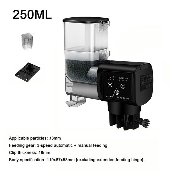 500ML Automatic Fish Feeder Aquarium Tank Auto Food Dispenser Adjustable Timer