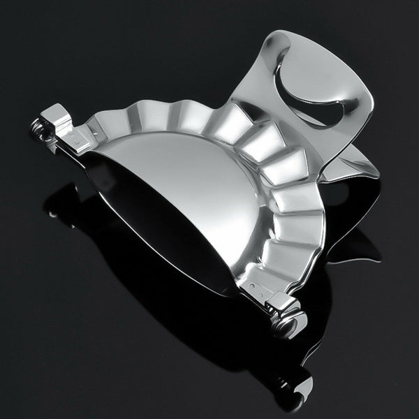 4PCS Dumpling Maker Mold Stainless Steel Dough Press Making Mould Tools AU NEW