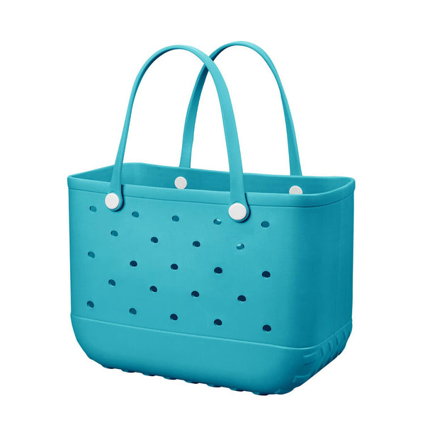 EVA Beach Bag Rubber Tote Bag Beach Storage Handbag Waterproof Travel Bag AU