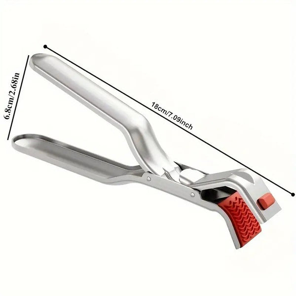 2pcs Hot Plate Bowl Lifter Tongs Clip Universal Bowl Dish Clamp Pot Pan Gripper