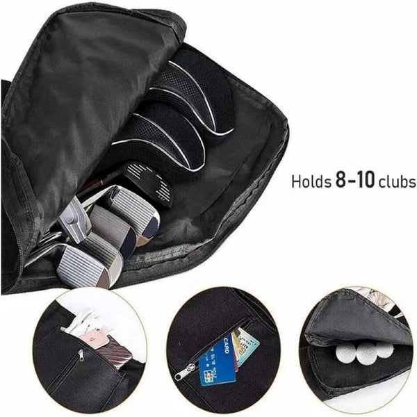 Golf Club Cer Bag Carry Driving Range Travel Bag Water Resistant Foldable Golf A