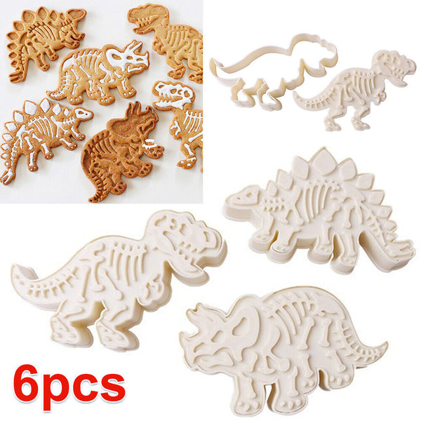 Dinosaur Cookie Silicone Moulds Cake Decoration Chocolate mold Fondant Cutter