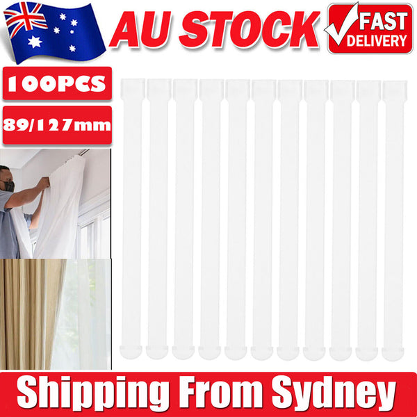 100PCS Vertical Blind Track Space Top Plastic Slat Curtain Repair Spare Parts AU