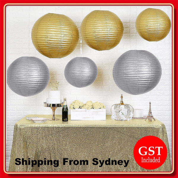 1-10X Paper Lanterns Chinese Festival Birthday Wedding Party Decoration 20cm New