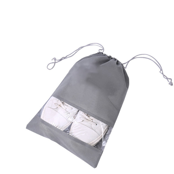10pcs Portable Shoes Bag Non-woven Travel Storage Pouch Drawstring Dust Bags AU