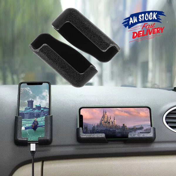 2/4/6x Self Adhesive Dashboard Mount Car Phone Adjustable Width CellPhone holder