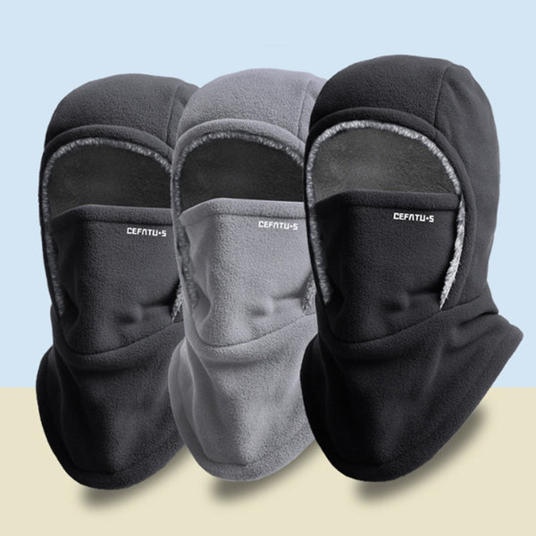 Balaclava Winter Thermal Fleece Hood Cap Ski Sports Face Mask Hat Neck Warmer