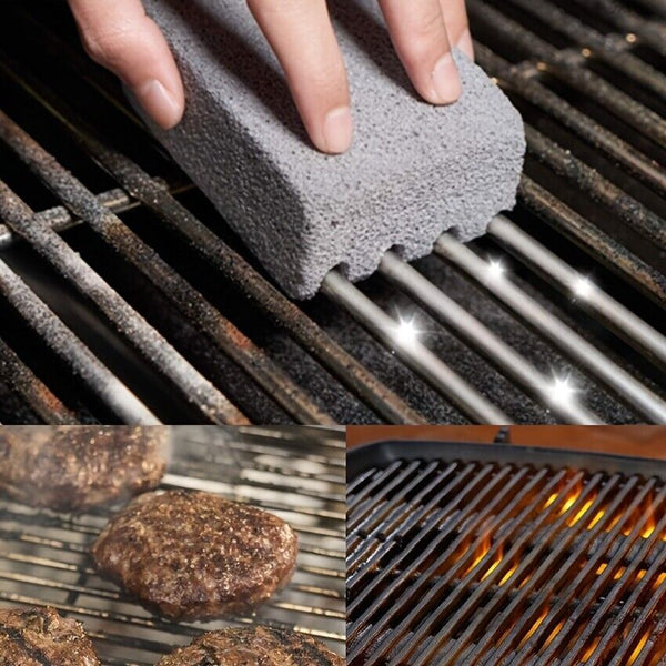 10X BBQ Grill Cleaning Brick Effortless Durable Brick Block Barbeue Griddle Tool