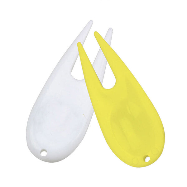 10 x GOLF PLASTIC DIVOT REPAIR MIXED COLOURS GOLE TEES