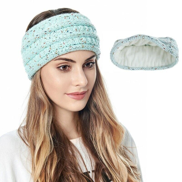 Knitted Knot Headband – Winter Ear Warmer Hair Band for Women