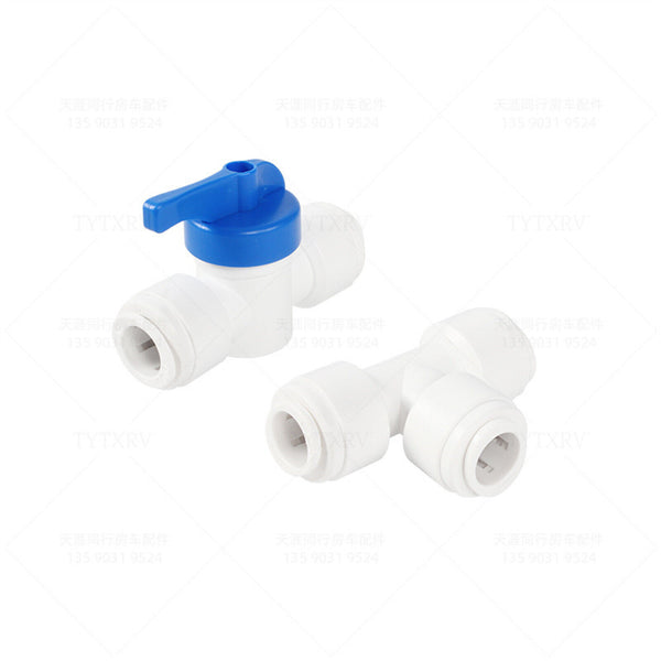 Push In Speed Fit Connector Valve Caravan Fitting John Guest 12mm Compatible