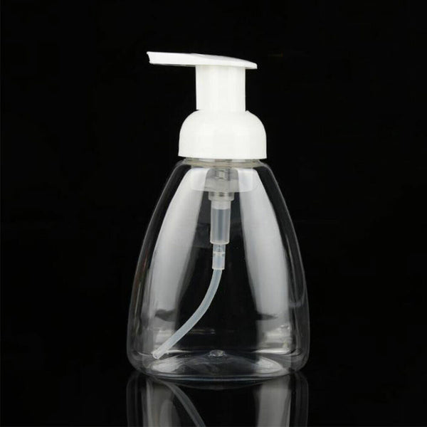 2Pcs 300ml Hand Empty Bottle Refillable plastic Soap Foam Dispenser Pump kitchen