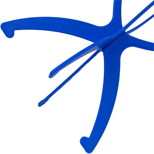 2× Blue Stand Stable Wig Holder Durable Folding Hat Cap Display Tool Wig Hair AU