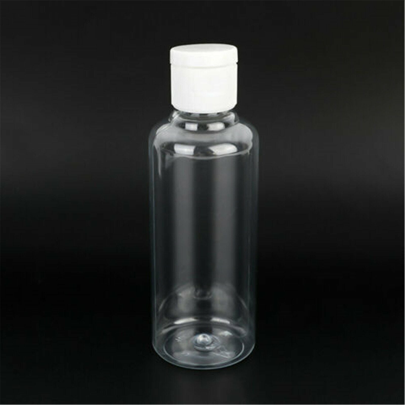 10/20X Refillable Bottles PET Clear Lotion Liquid Container Travelling 100ML New