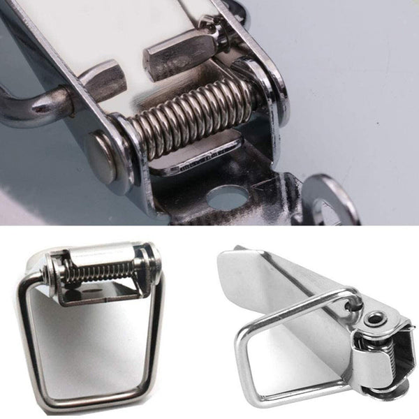 6/12x Stainless Steel Toggle Clasp Case Clip Suitcase Tool Box Chest Trunk Latch