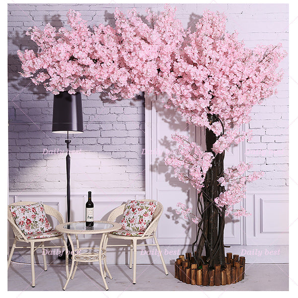 2.5mx 2m Artificial Cherry Blossom Tree Flowers Wedding Party Shop Fake Plant AU