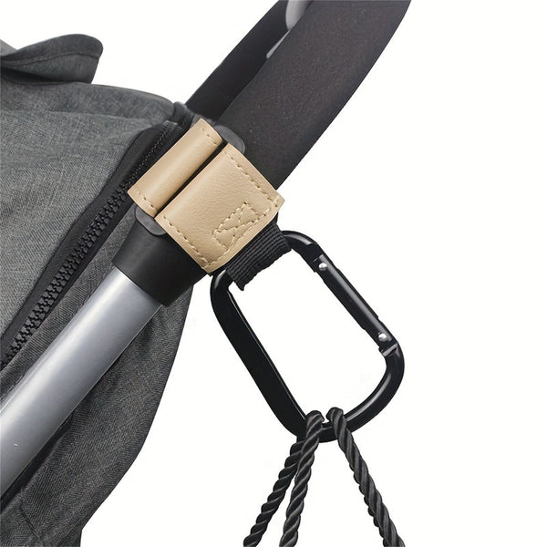 4PCS Stroller Hooks Metal Pram Bag Hangers Baby Pushchair Accessories