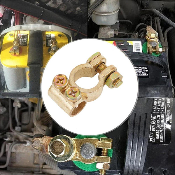 2PCS Battery Terminals Connectors Clamps Batteries Terminals Leisure Car Van 12V