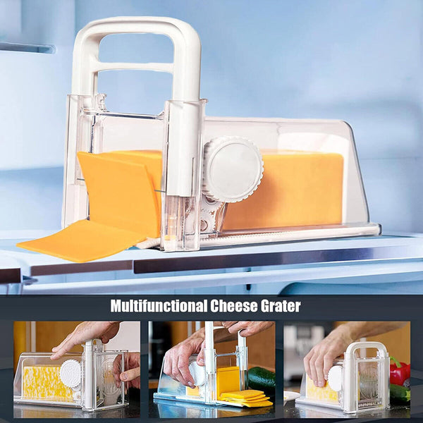 4-in-1 Cheese and Butter Slicer Set | Multi-Function Kitchen Cutting Tool for Home