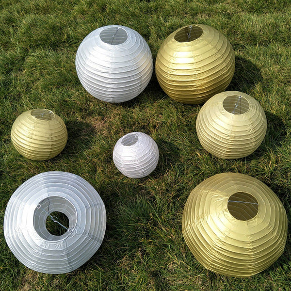 1-10X Paper Lanterns Chinese Festival Birthday Wedding Party Decoration 20cm New