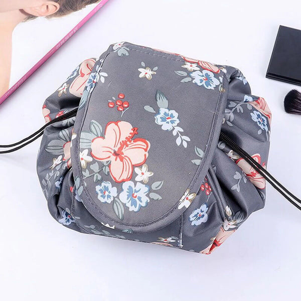 Lazy Cosmetic Bag Printing Drawstring Makeup case Storage Bag Portable Travel AU