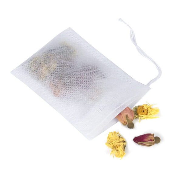 500X Empty Teabags String Heat Seal Filter Paper Herb Loose Tea Bags 3 Sizes AU