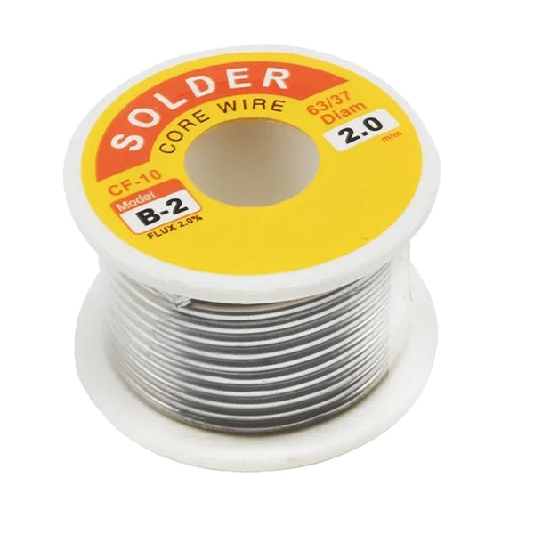2.0mm Tin Lead Solder Wire Rosin Core Soldering Wire 2.0% Flux Reel 250/500G AUS