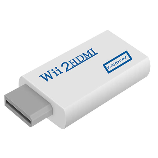 480i Wii2HDMI HDMI Converter 1080p Mini 3.5mm Adapter Wii Audio HD Video Output