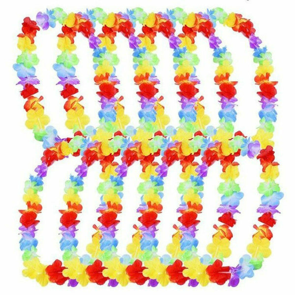 12/24/36x Beach Luau Artificial Tropical Leaf Hawaiian Party Jungle Palm Leaves