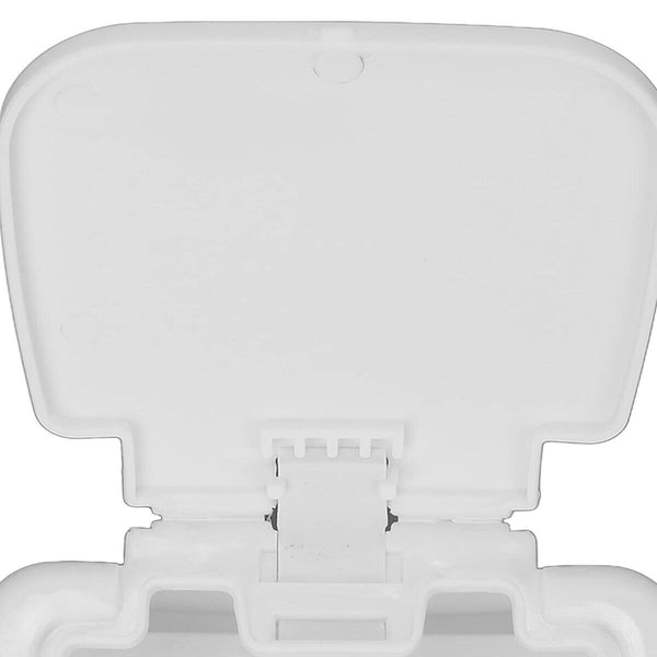 Small Plastic Desktop Storage Box with Lid Organizer Bucket for Office Home Use