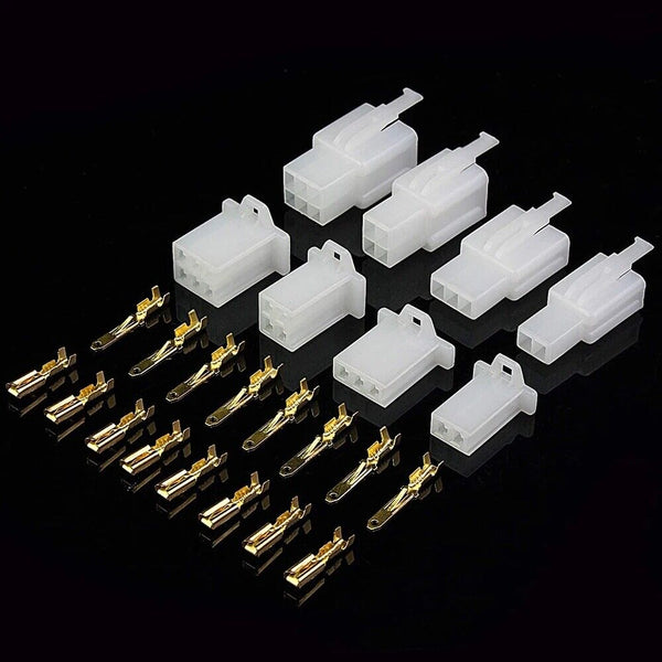 380pcs Automotive Electrical Wire Connectors Kit 2 3 4 6 Pin Cable Terminal Plug