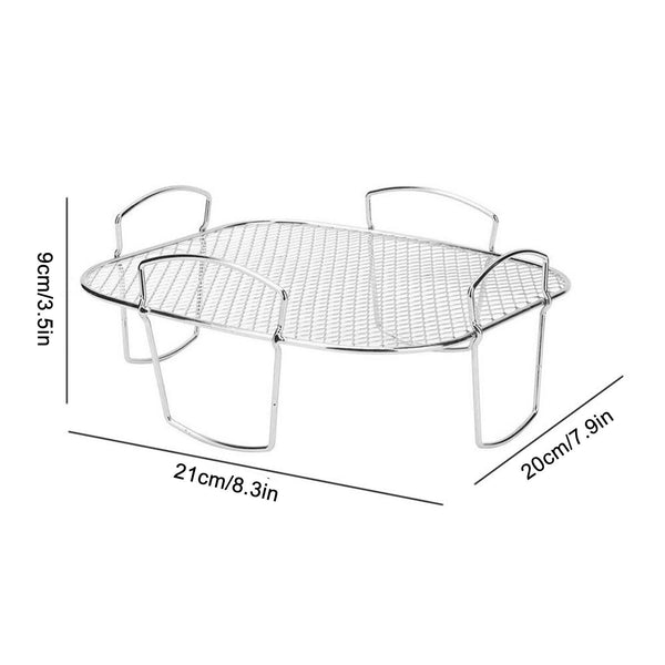 Air Fryer Rack Kitchen Grill Air Fryer Accessories Baking Tray Grill Holder AU