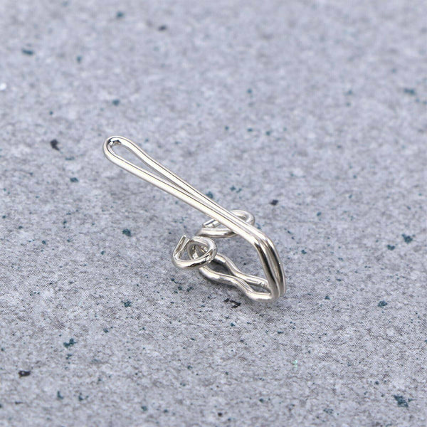10-100X Multipurpose Window Curtain Clothes Metal Clips Rings Hook Hanging New A