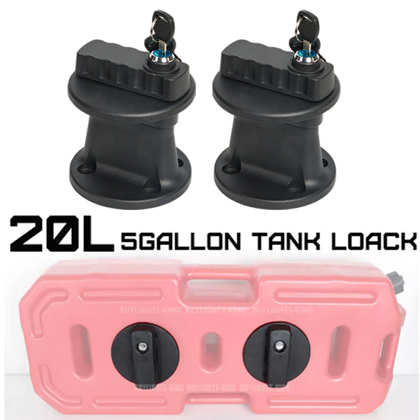 20L/30L Jerry Can Fuel Tank Container With/without Holder 4WD Truck SUV Offroad