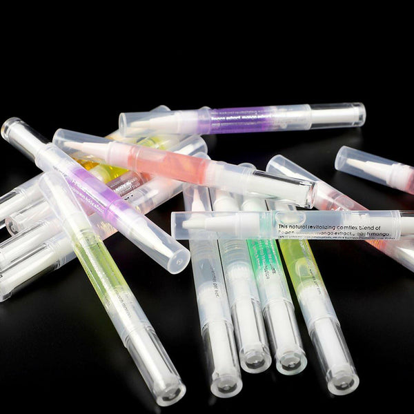 12 PCS Nail Cuticle Oil Pen Set Gel Nail Oil Care Treatment Manicure Repair Pen