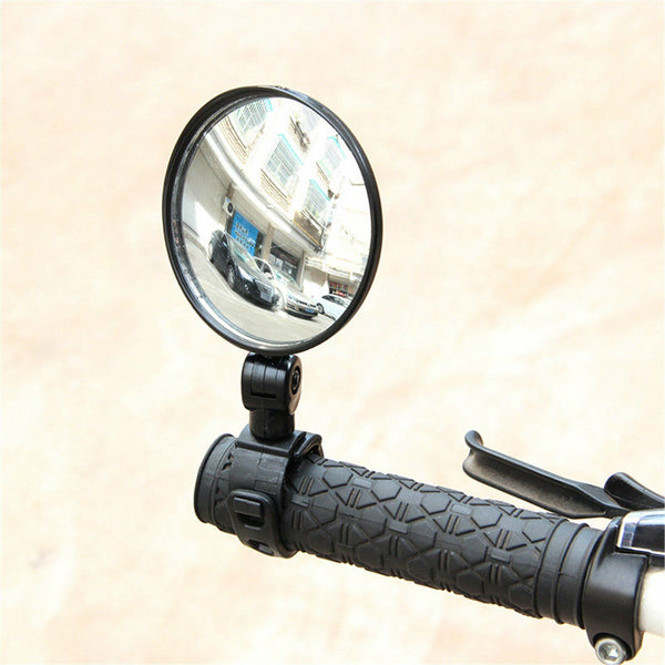 2PCS Bicycle Rear View Bike Handlebar Flexible Cycling Mirror Rearview Mirror AU