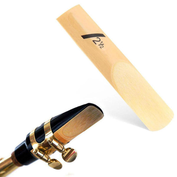 10pcs Saxophone Reeds Alto Sax Reed Sax Bamboo Reeds Strength 2.0 2.5 AU Stock