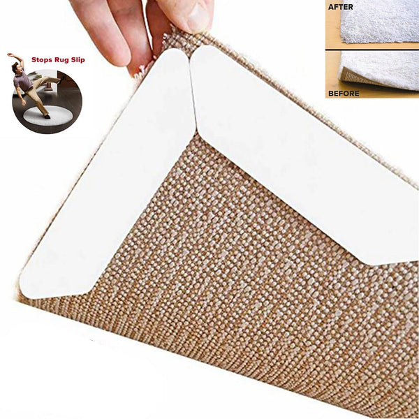 8/16X Rug Mat Carpet Safety Gripper Reusable Non Slip Anti Skid Washable Grip AU