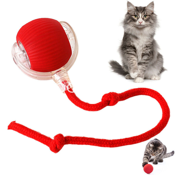 Automatic Rolling Ball Smart Cat Dog Toy Electric Pet Self-moving Kitten Game