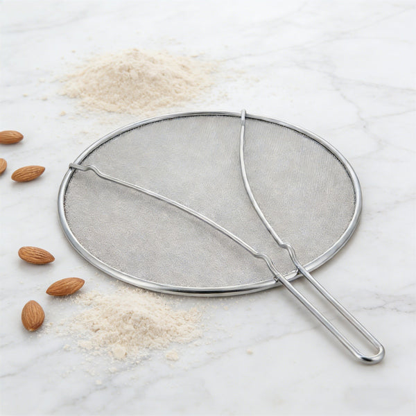 Stainless Steel Fine Mesh Splatter Screen Guard for Frying Pans