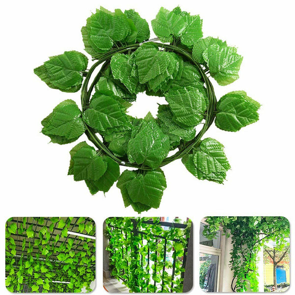 24x 2.2M Artificial Plant Ivy Vine Fake Foliage Flower Hanging Leaf Garland Part