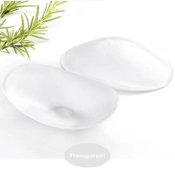 2PCS Soft Anti-Slip Invisible Shoulder Pads Naturally Increased Silicone Sponge