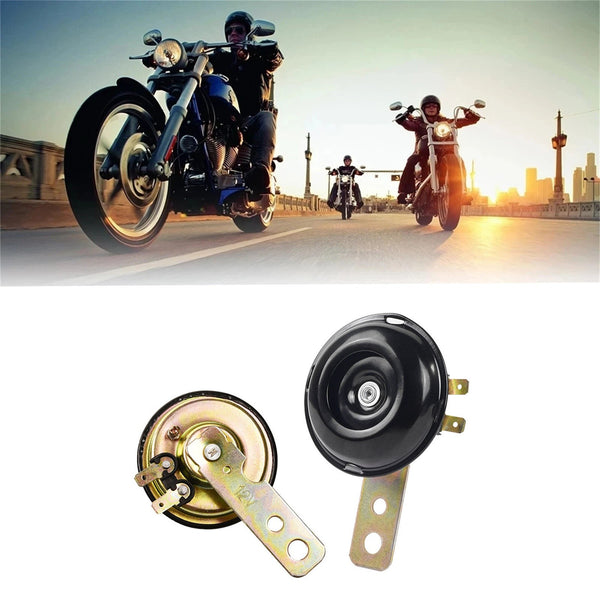 4PCS 12V Waterproof Motorcycle Horn 105dB Super Loud Car Bike ATV Horns