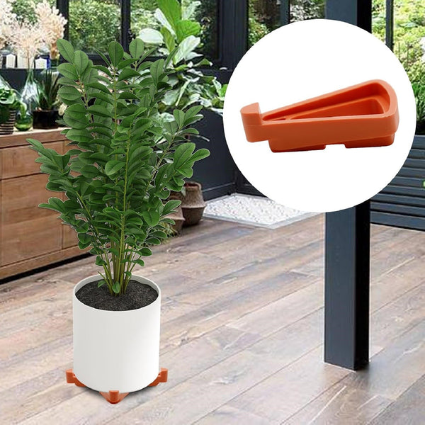 Flower Pot Risers Toes Invisible Plant Pot Feet for IN/Outdoor Planters
