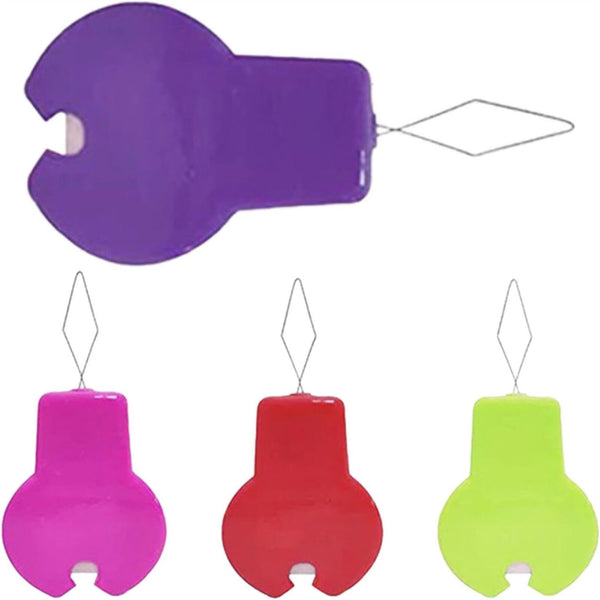 20X Multi Function Needle Threader With Cutting Edge Tool Easy Threaders Needle