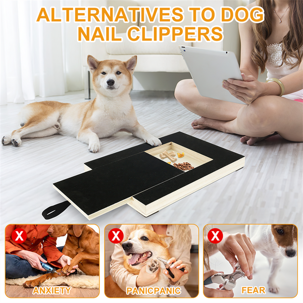 2PCS Dog Scratch Pad For Nails Dog Nail File Scratching Board Nail Grinders Tool