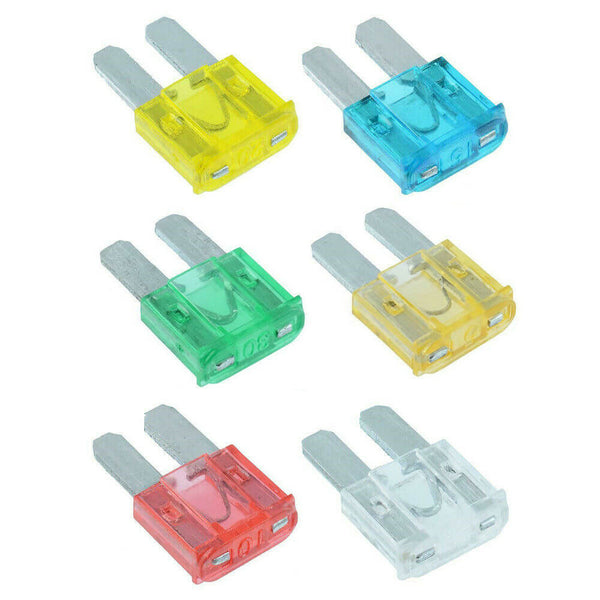 30pcs Micro Blade Fuses Set 5A 10A 15A 20A 25A 30A Fuse Assortment Kit For Car