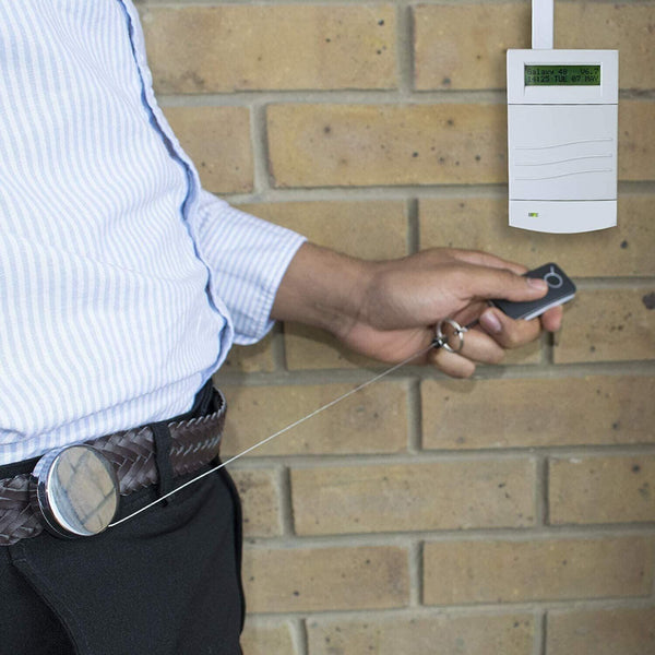 Office Retractable Badge Holder Key Card Work Belt Clip ID Strap All Reel Extend