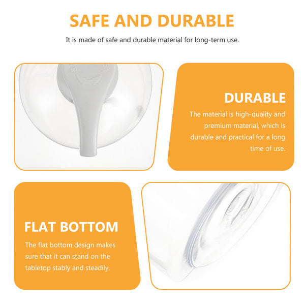 3PCS 500ml Soap Dispenser Shampoo Pump Bottles Cream Lotion Bottle Container NEW